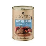 Luger's Dog Adult - консервирана храна за израснали кучета, различни вкусове, 6х400 г