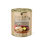 Luger's Dog Adult - консервирана храна за израснали кучета, различни вкусове, 6х800 г