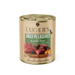 Luger's Dog Adult - консервирана храна за израснали кучета, различни вкусове, 6х800 г