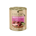 Luger's Dog Adult - консервирана храна за израснали кучета, различни вкусове, 6х800 г