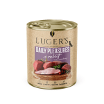 Luger's Dog Adult - консервирана храна за израснали кучета, различни вкусове, 6х800 г