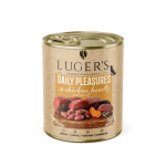 Luger's Dog Adult - консервирана храна за израснали кучета, различни вкусове, 6х800 г