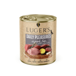 Luger's Dog Adult - консервирана храна за израснали кучета, различни вкусове, 6х800 г