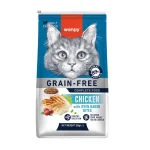 Wanpy Grain Free - суха храна за котки, различни вкусове, 1.5 кг