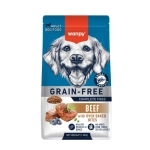 Wanpy Grain Free - суха гранулирана храна за кучета, без зърно, с говеждо месо, 1.5 кг