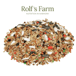 Rolf's Farm Large Parakeet - пълноценна храна за средни папагали микс, 900 г