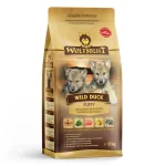 Wolfsblut Wild Duck Puppy - суха гранулирана храна за малки кученца, с дива патица и картофи