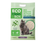 Eco Clean Box Tofu - натурална котешка тоалетна с биоензими, различни аромати