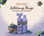 Pet Head Berry Bright Whitening Shampoo – изсветляващ шампоан за кучета с бяла или светла козина, 3в1 действие освежава, почиства, подхранва, 300 мл