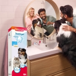 Beaphar No-Brush Toothgel - дентален гел за кучета и котки, с вкус на черен дроб (без нужда от четка), 100 г