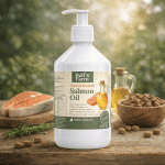 Rolf's Farm Salmon Oil - шотландско масло от сьомга за кучета и котки, 500 мл
