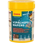 sera Vipachips Nature - храна за придънни риби под формата на чипс с 4% брашно от насекоми