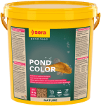 sera Pond Color Sticks Nature - храна на гранули за по-големи езерни риби, подсилва цветовете