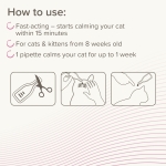 Beaphar CatComfort Calming Spot-On - успокояващи пипети с феромони за котки, 3 броя в опаковка