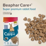 Beaphar Care+ Super premium - супер премиум пълноценна храна за израснали мини зайци над 10 месеца