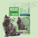 Eco Clean Box Tofu - натурална котешка тоалетна с биоензими, различни аромати