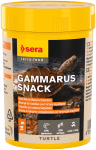 sera Turtle Gammarus Snack - лакомство за костенурки, месоядни влечуги и земноводни, натурален микс от гамарус, скариди и риби