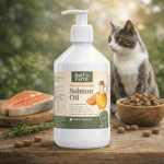 Rolf's Farm Salmon Oil - шотландско масло от сьомга за кучета и котки, 500 мл