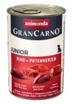 GranCarno Junior - говеждо и сърца, 400 г
