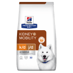 Hill's Prescription Diet Canine k/d Mobility - лечебна суха храна за кучета, при бъбречна недостатъчност и ставни проблеми, с пилешко, 12 кг