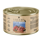 Luger's Dog Adult  - консервирана храна за израснали кучета от дребни породи, различни вкусове, 6х185 г