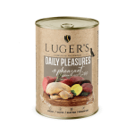 Luger's Dog Adult - консервирана храна за израснали кучета, различни вкусове, 6х400 г