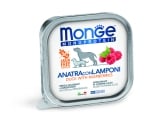 Monoprotein Superpremium Terrine Fruit - консервирана храна за израснали кучета, моно-протеинови пастети, различни вкусове месо + плодове, 24х150 г