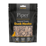 Piper Treats Duck Necks - натурални лакомства за кучета от сушени патешки шийки, с намалено съдържание на мазнини, 200 г