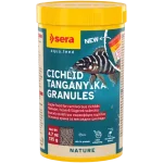 sera Cichlid Tanganyika Granules основна храна за цихлиди, 135 г