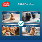 Simple Solution Washable Male Wrap -  перящи се многократни памперси за мъжки кучета, различни размери