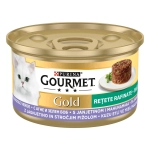 Purina Gourmet Gold  Savoury Cake - консерва за котки, пай със зеленчуци, различни вкусове, 24х85 г
