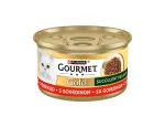 Purina Gourmet Gold - консервирана храна за котки, месни хапки в сос, различни вкусове, 24x85 г