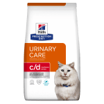 Hill's Prescription Diet Feline c/d Multicare - лечебна суха храна за котки страдащи от идиопатичен цистит и за профилактика на уролити, океанска риба