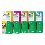 Credelio Plus/Кределио Плюс - противопаразитни дъвчащи таблетки за кучета, срещу вътрешни и външни паразити, цена за кутия с 3 таблетки