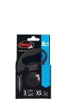 flexi Fun Mini XS - въже, автоматичен повод за куче, 3 метра до 8 кг