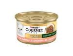 Purina Gourmet Gold - консервирана храна за котки, месни хапки в сос, различни вкусове, 24x85 г