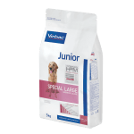 Virbac VETERINARY HPM Junior Dog Special Large - пълноценна суха профилактична храна, без топлинна обработка за кучета от 8 м. до 18 м., едри породи