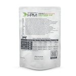 VETERINARY HPM ADULT CAT WET WITH SALMON - паучове за кастрирани котки, хапки със сьомга в сос, 85 г