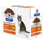 Hill's Prescription Diet Feline s/d - лечебна храна за котки, пауч, за бързо разтваряне на струвитни уролити (до 7 дни), 16х85 г