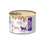 4Vets Cat Natural - лечебна консервирана храна за котки, различни видове, 185 г