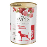 4Vets Dog Natural  лечебна консервирана храна за кучета, различни видове, 400 г