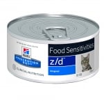 Hill's Prescription Diet Feline z/d AB+ - лечебна консервирана храна за котки, хидролизирана диета при хранителна непоносимост