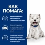 Hill's Prescription Diet Canine Derm Complete Mini - лечебна суха  храна за кучета с хранителни алергии и алергии от околната среда, за малки и мини породи, с яйца и ориз