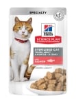 Hill's Science Plan Feline Sterilised Salmon - суха храна храна за кастрирани котки, със сьомга 