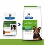 Hill's Prescription Diet Canine Metabolic - лечебна суха храна за кучета с наднормено тегло, с пилешко