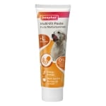Beaphar Multi-Vitamin Paste Dog - мултивитаминна паста за кучета, за добро храносмилане и блестяща козина, 100 г