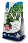 N&D Spirulina Medium/Maxi Adult - суха храна за кучета, без зърно, с агнешко, годжи бери и спирулина, за средни и едри породи над 1 г.