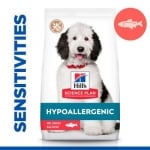 ﻿Hill's Science Plan Canine Hypoallergenic Large - хипоалергенна суха храна за кучета от едри породи, над 1 г., със сьомга