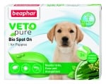 beaphar Veto Pure Bio Spot On Puppy - репелентни капки за подрастващи кученца, 3 пипети