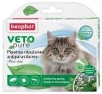 beaphar Veto Pure Bio Spot On - репелентни капки за котки, 3 пипети